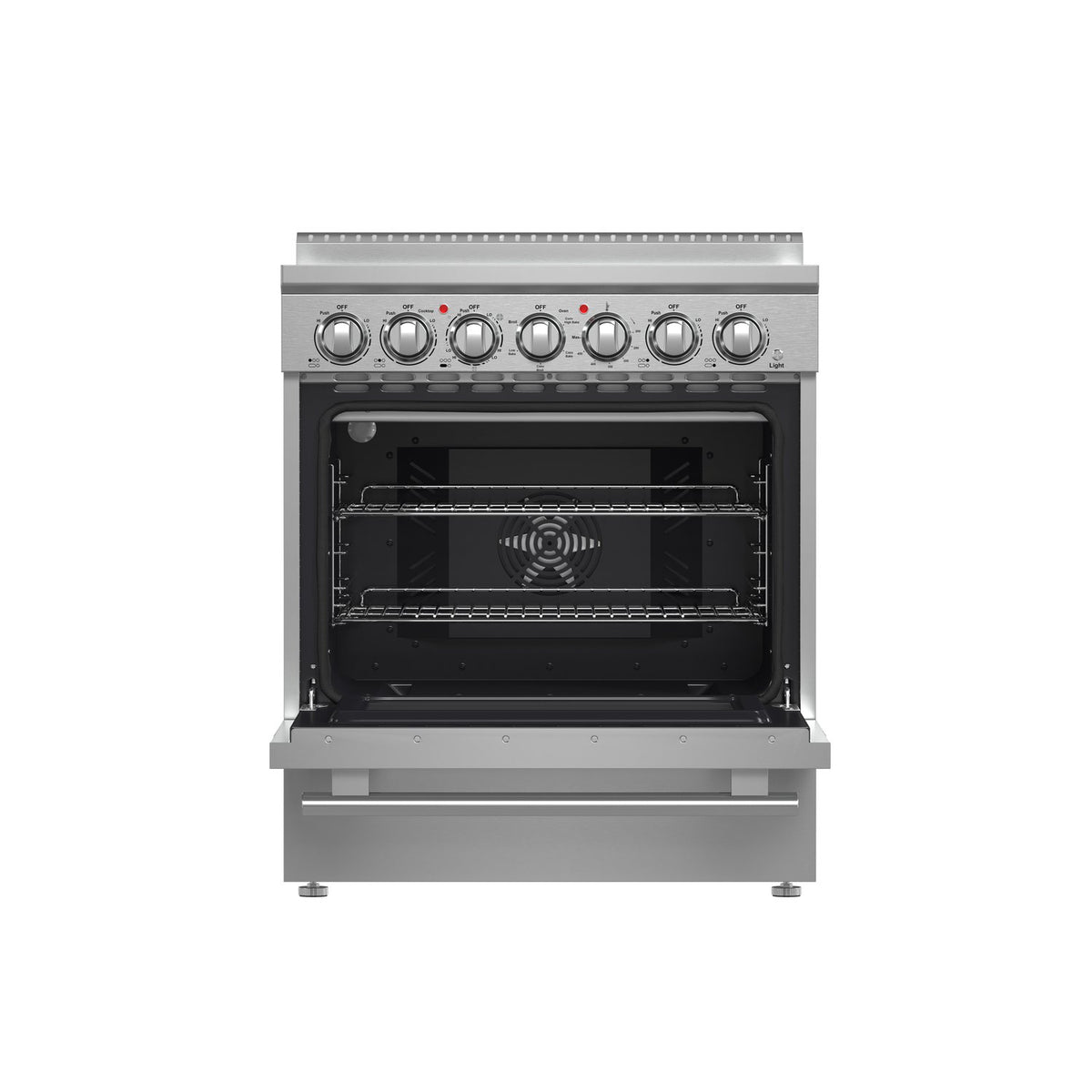 FORNO FFSEL6011-30 30" / 4.4 CF Electric Range, True Convection - Stainless
