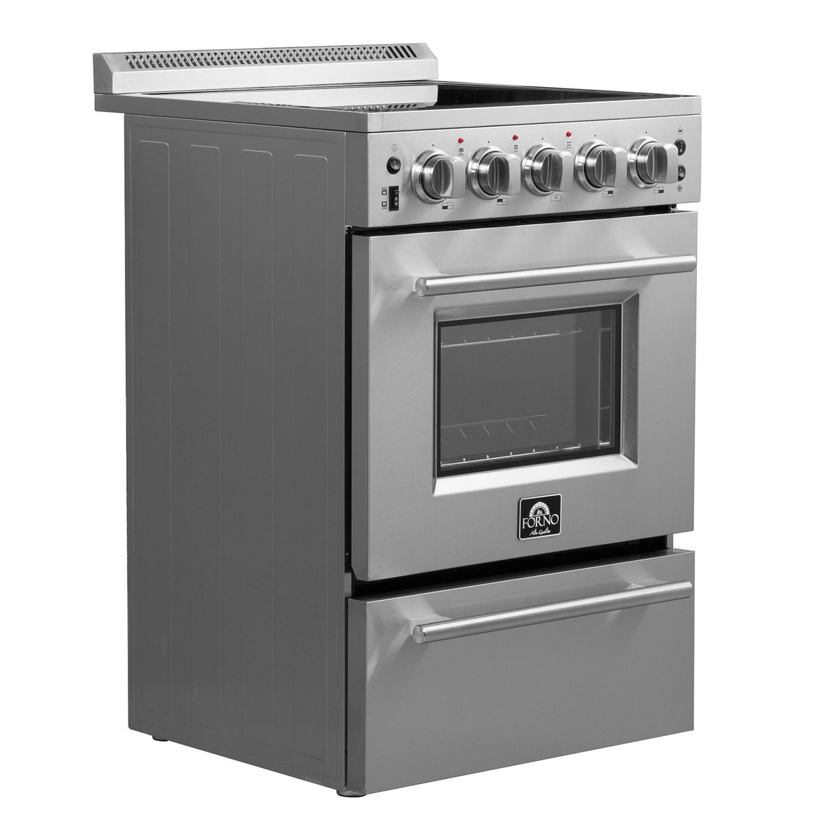 FORNO FFSEL6069-24 24" Electric Range - Stainless