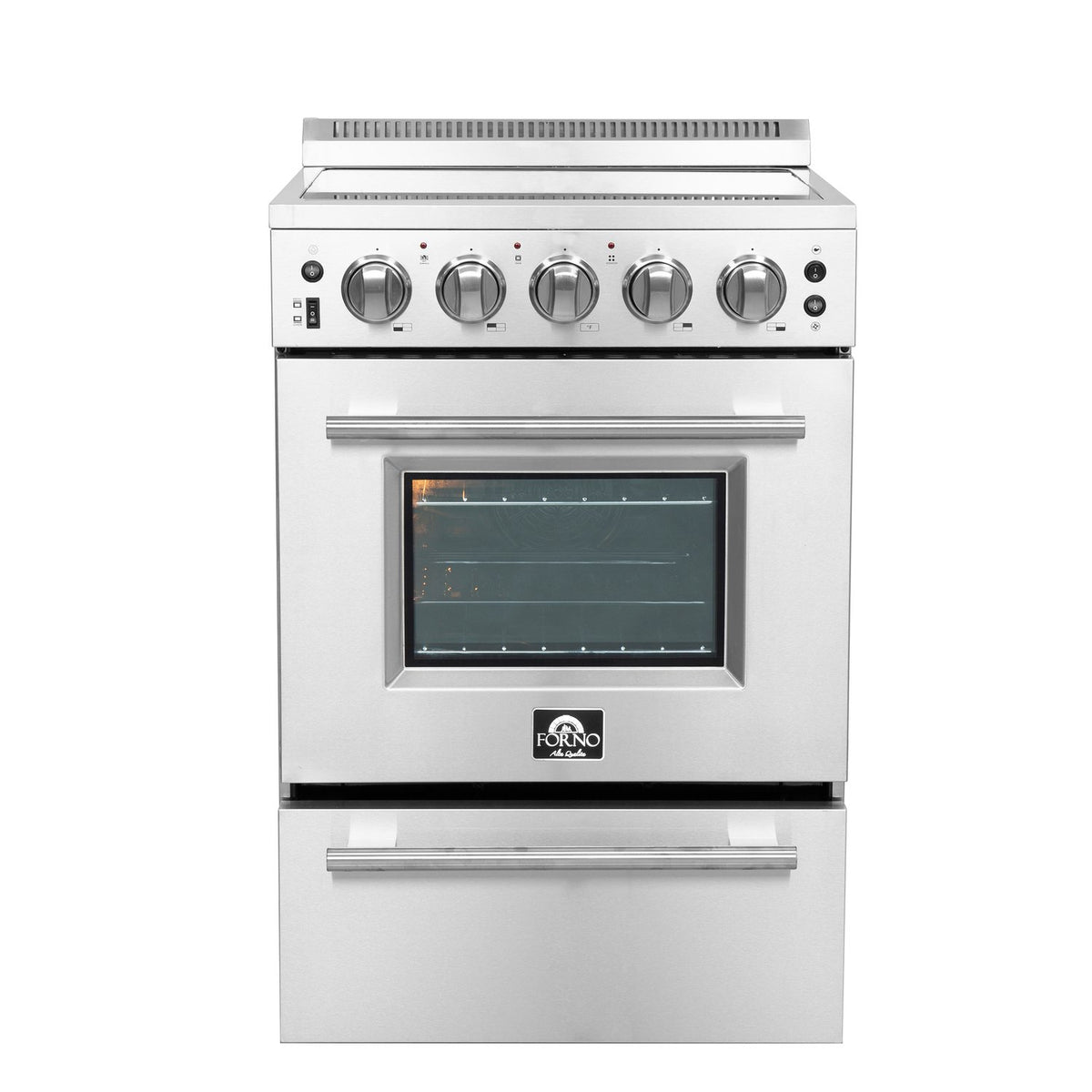 FORNO FFSEL6069-24 24" Electric Range - Stainless
