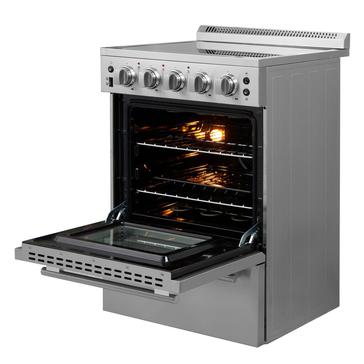 FORNO FFSEL6069-24 24" Electric Range - Stainless