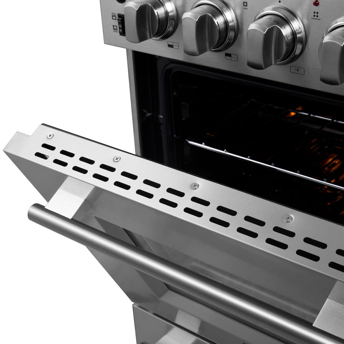 FORNO FFSEL6069-24 24" Electric Range - Stainless