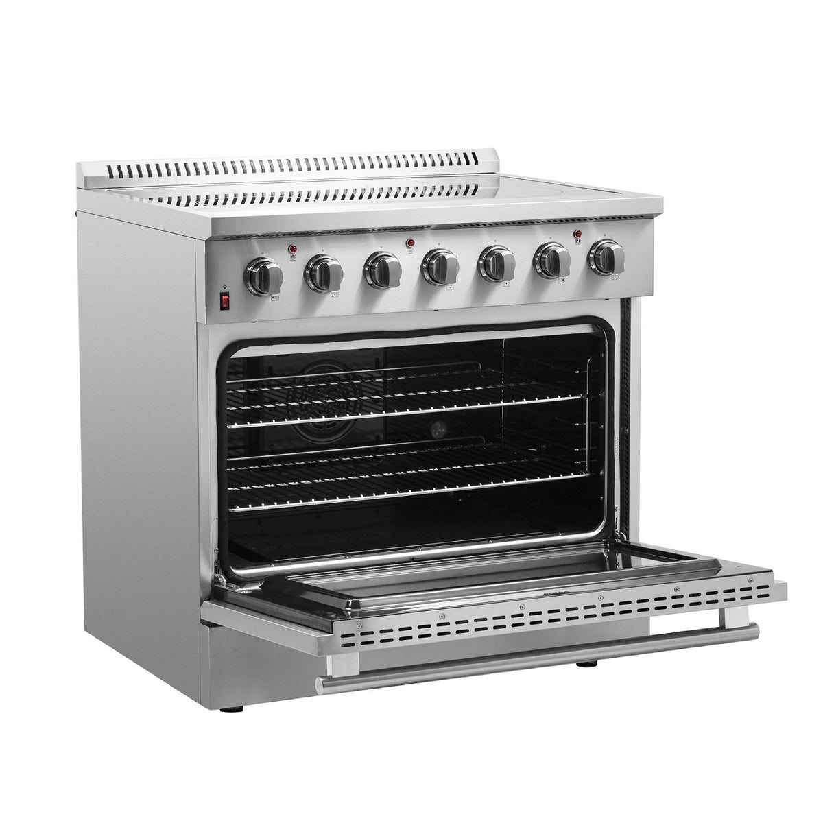 FORNO FFSEL6083-36 36" / 5.4 CF Electric Range, True Convection - Stainless
