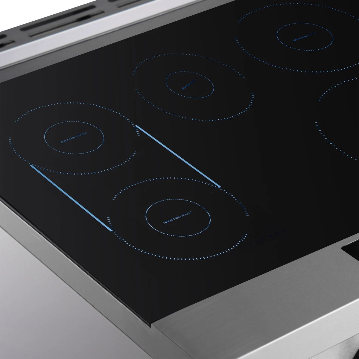 KUCHT KIN36-SS 36 Inch Freestanding Induction Range with 5 Heating Elements