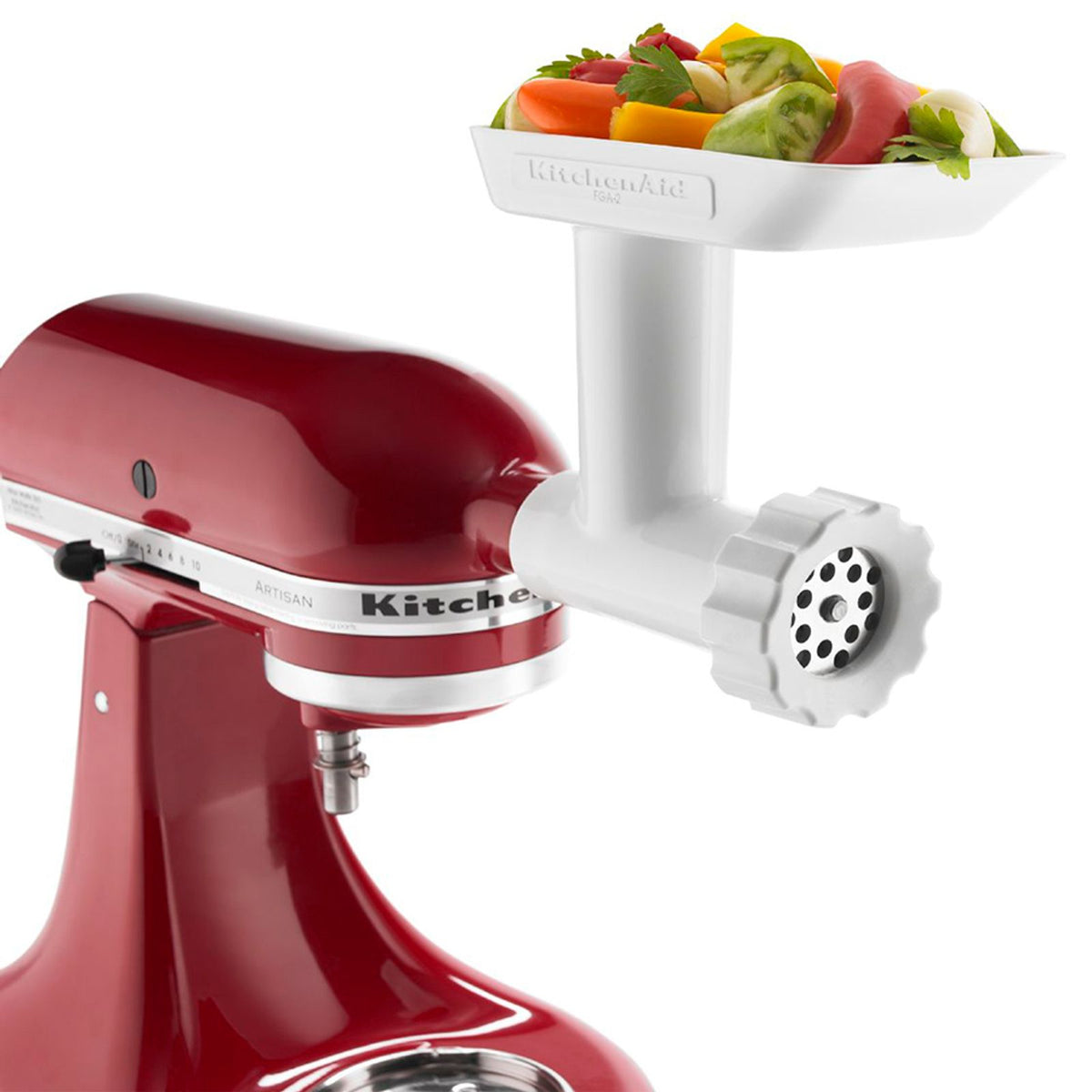 KITCHENAID KSM150FGER Artisan Mixer + Meat Grinder Attachment Combo