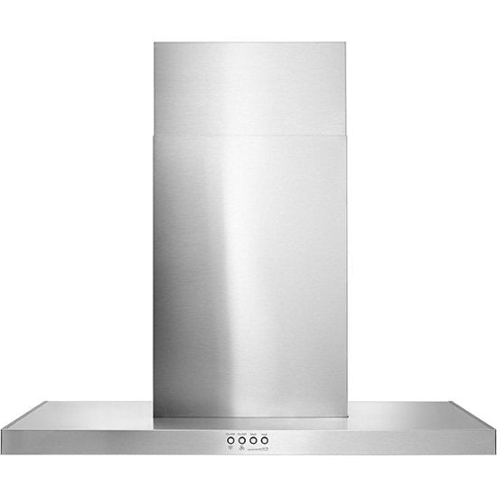 WHIRLPOOL WVW57UC0FS 30&quot; Stainless Steel Wall Mount Flat Range Hood