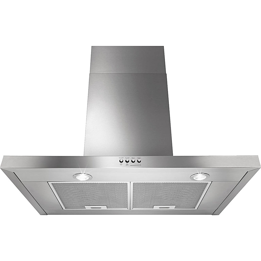 WHIRLPOOL WVW57UC0FS 30&quot; Stainless Steel Wall Mount Flat Range Hood