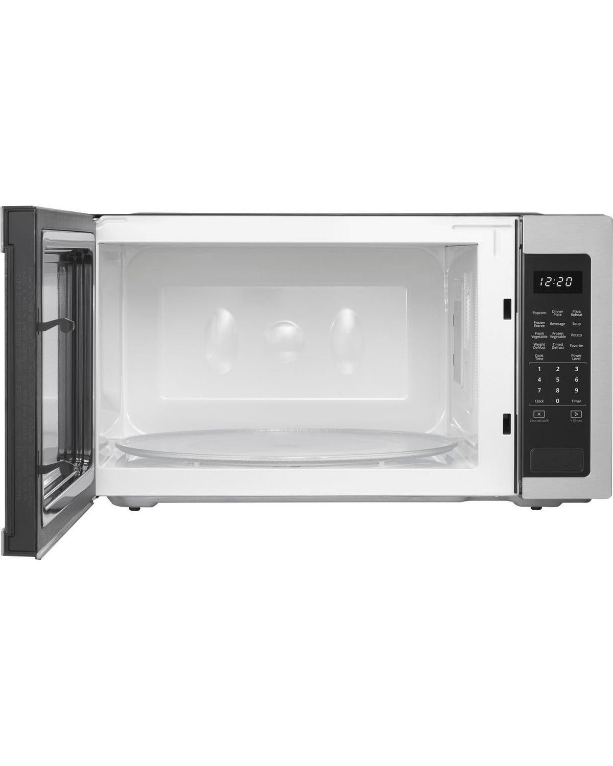 WHIRLPOOL WMC50522HZ 2.2 cu. ft. Countertop Microwave with 1,200-Watt Cooking Power