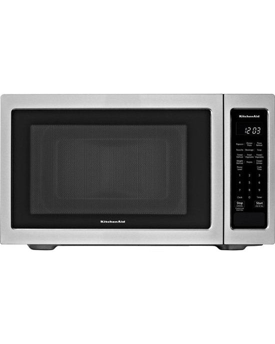 KITCHENAID KMCS1016GSS 21 3/4&quot; Countertop Microwave Oven