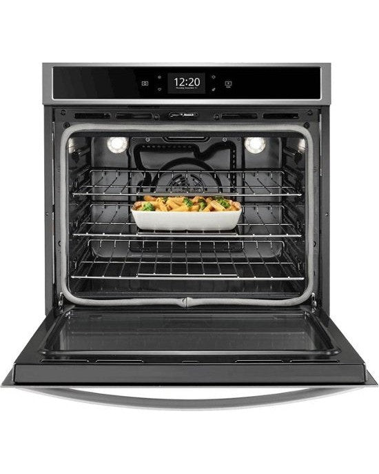 WHIRLPOOL WOS72EC0HS Smart Single Wall Oven with True Convection Cooking and Air Fry