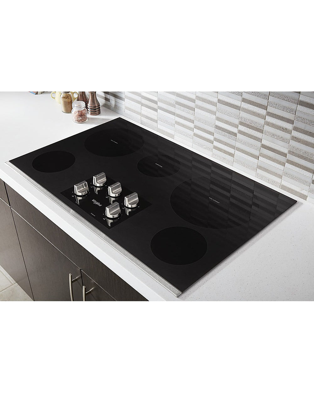 WHIRLPOOL WCE77US6HS 36-inch Electric Ceramic Glass Cooktop