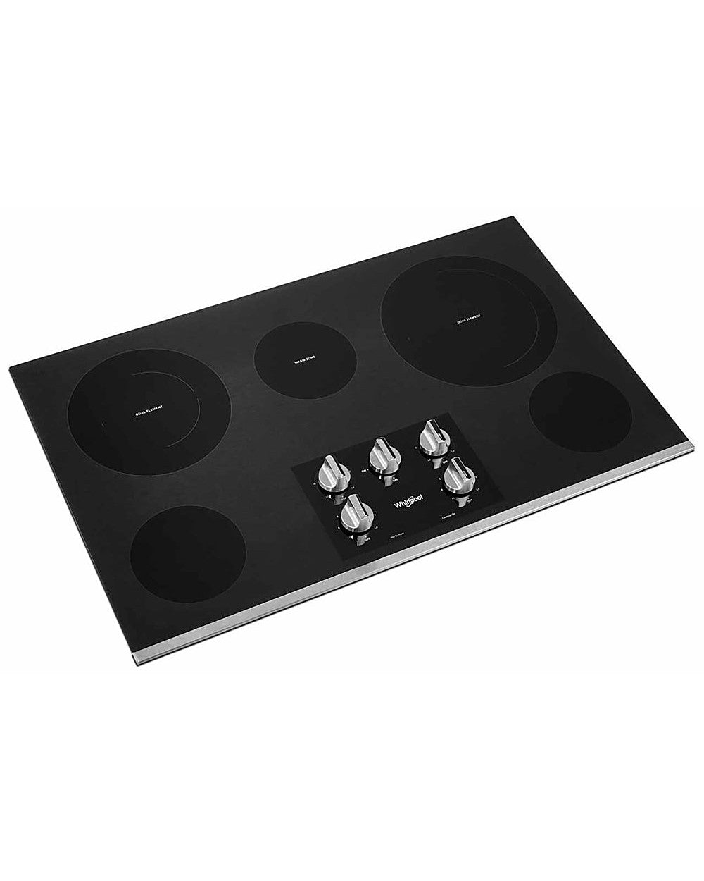 WHIRLPOOL WCE77US6HS 36-inch Electric Ceramic Glass Cooktop