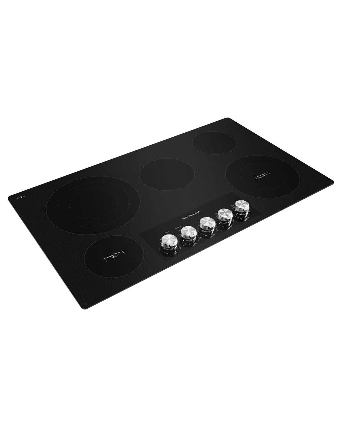 KITCHENAID KCES556HBL 36&quot; Electric Cooktop with 5 Elements