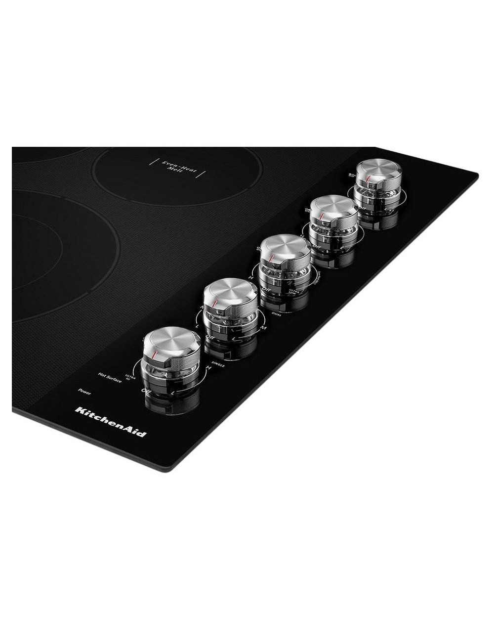 KITCHENAID KCES550HBL 30&quot; Electric Cooktop with 5 Elements