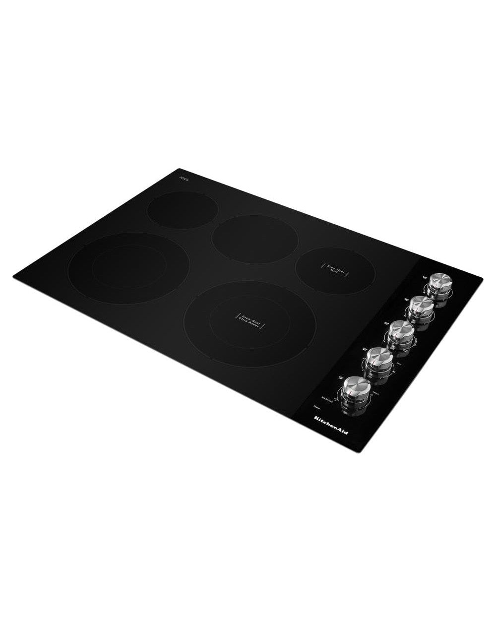 KITCHENAID KCES550HBL 30&quot; Electric Cooktop with 5 Elements