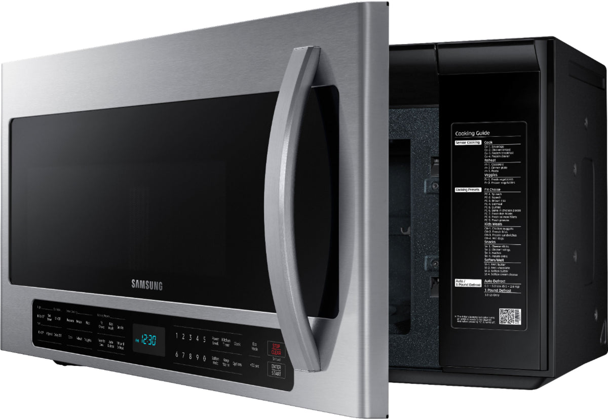 SAMSUNG ME21R7051SS/AA 2.1 cu. ft. Over-the-Range Microwave with Sensor Cooking