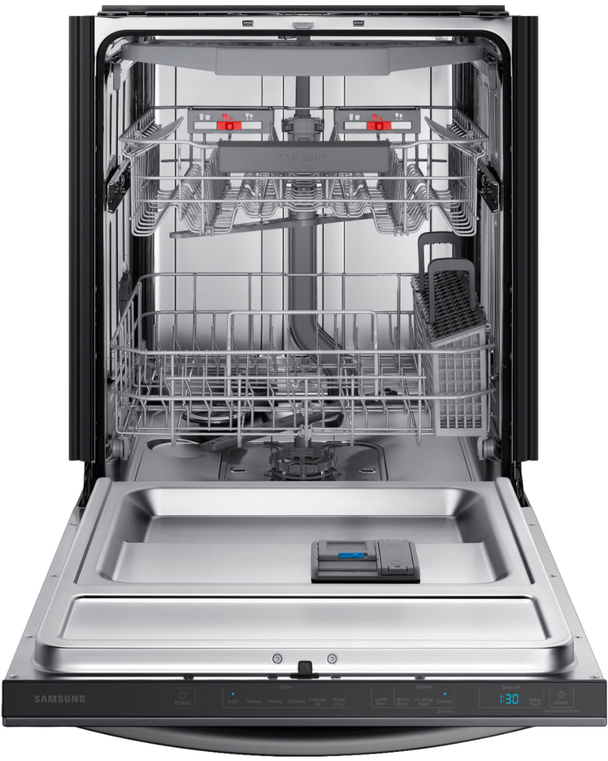 SAMSUNG DW80R7061UG/AA 42 dBA Dishwasher in Black Stainless Steel