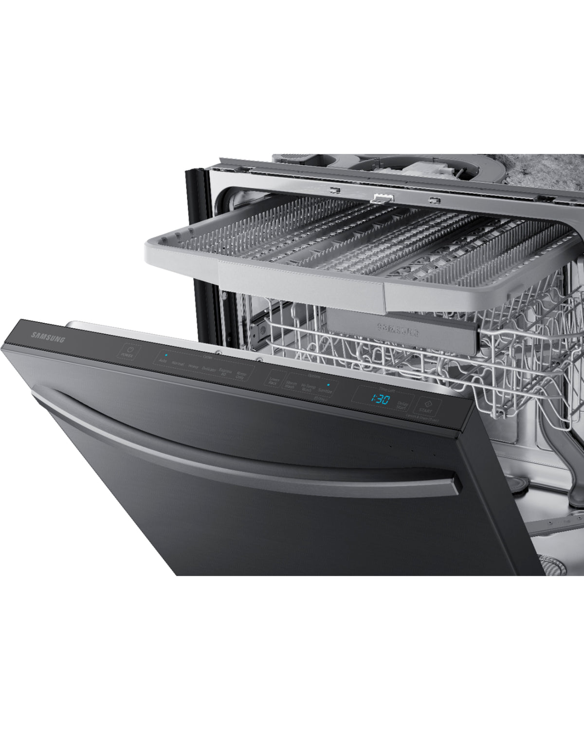 SAMSUNG DW80R7061UG/AA 42 dBA Dishwasher in Black Stainless Steel