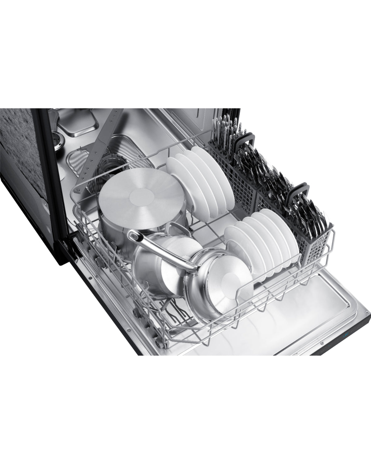 SAMSUNG DW80R7061UG/AA 42 dBA Dishwasher in Black Stainless Steel