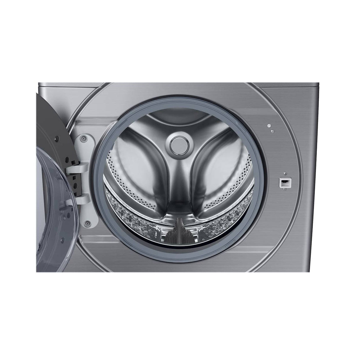 SAMSUNG WF45R6100AP/US 4.5 cu. ft. Front Load Washer with Steam in Platinum