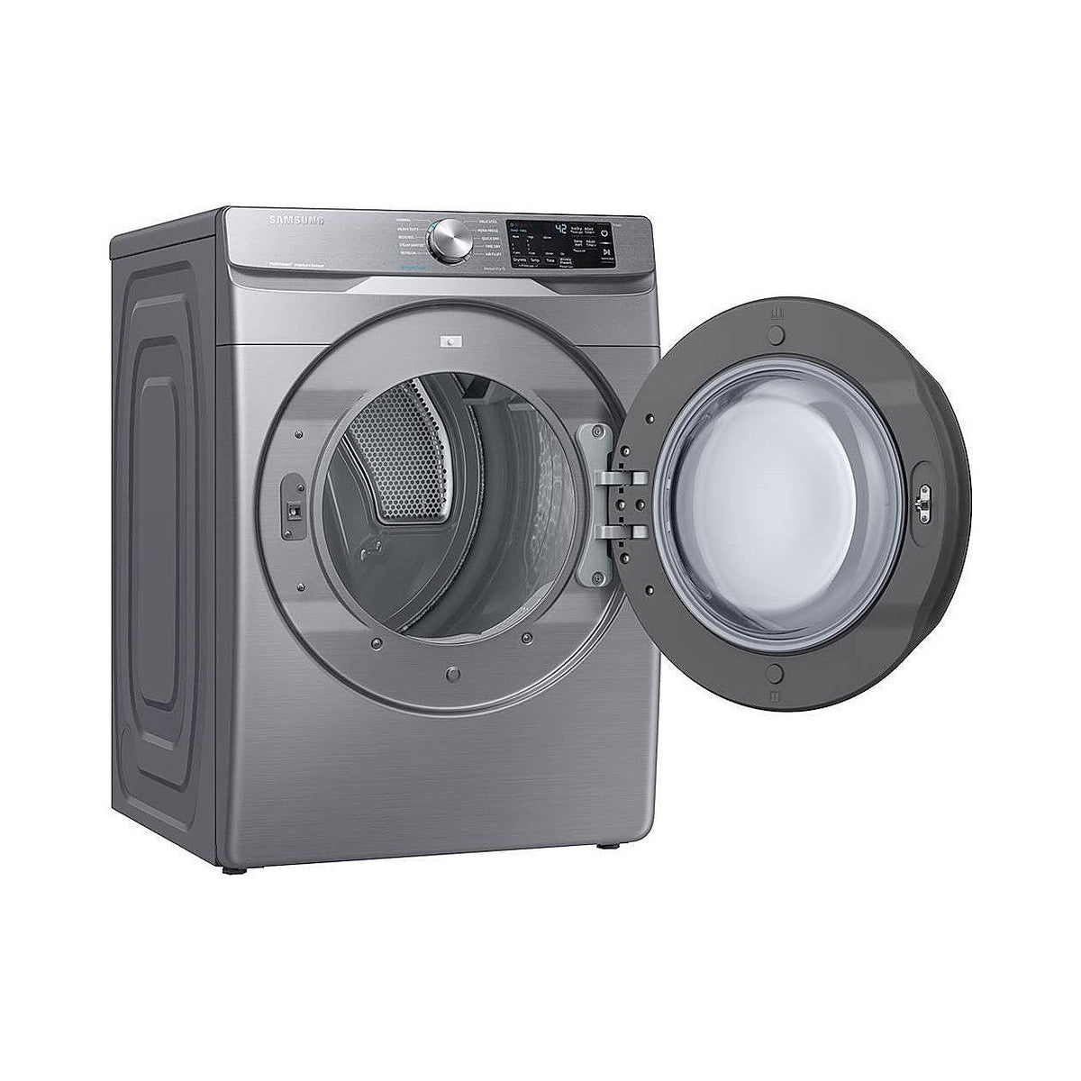 SAMSUNG DVG45R6100P/A3 7.5 Cu. Ft. 10-Cycle Gas Dryer with Steam - Platinum
