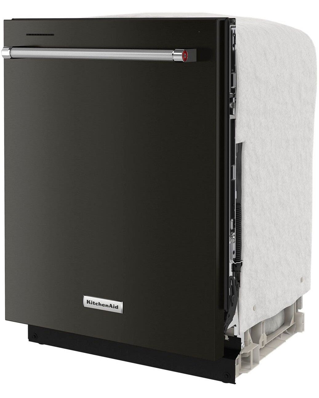 KITCHENAID KDTE204KBS 39 dBA Dishwasher in PrintShield™ Finish with Third Level Utensil Rack