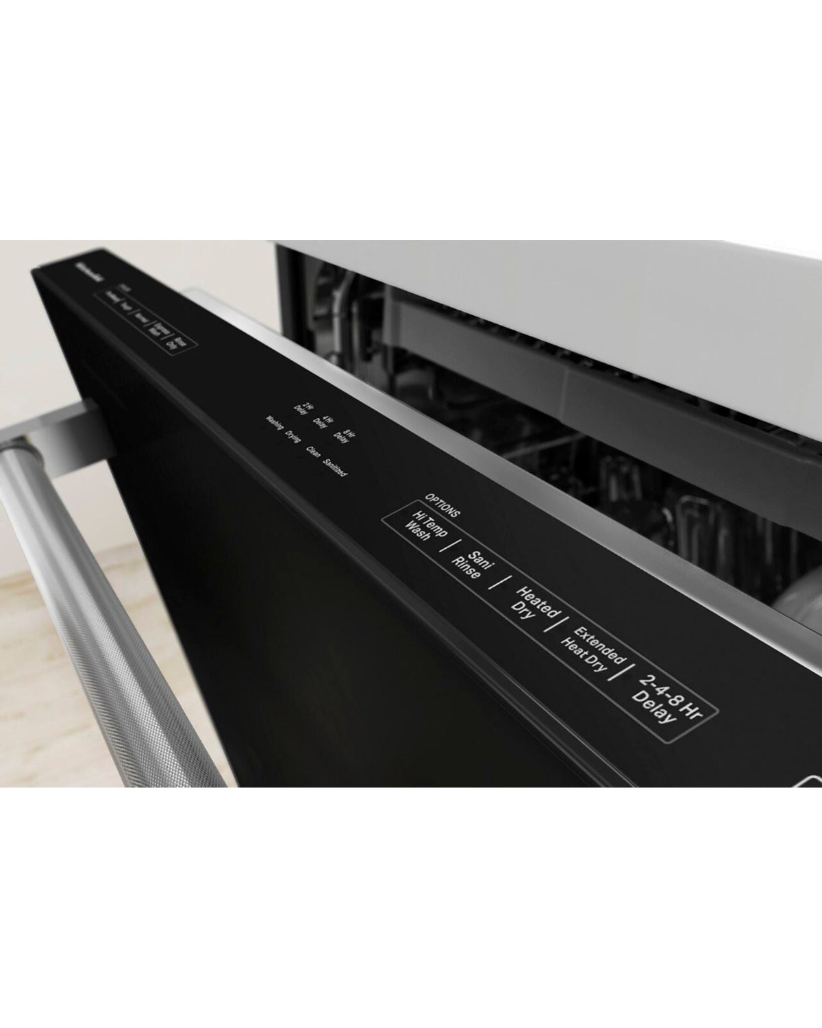 KITCHENAID KDTE204KBS 39 dBA Dishwasher in PrintShield™ Finish with Third Level Utensil Rack