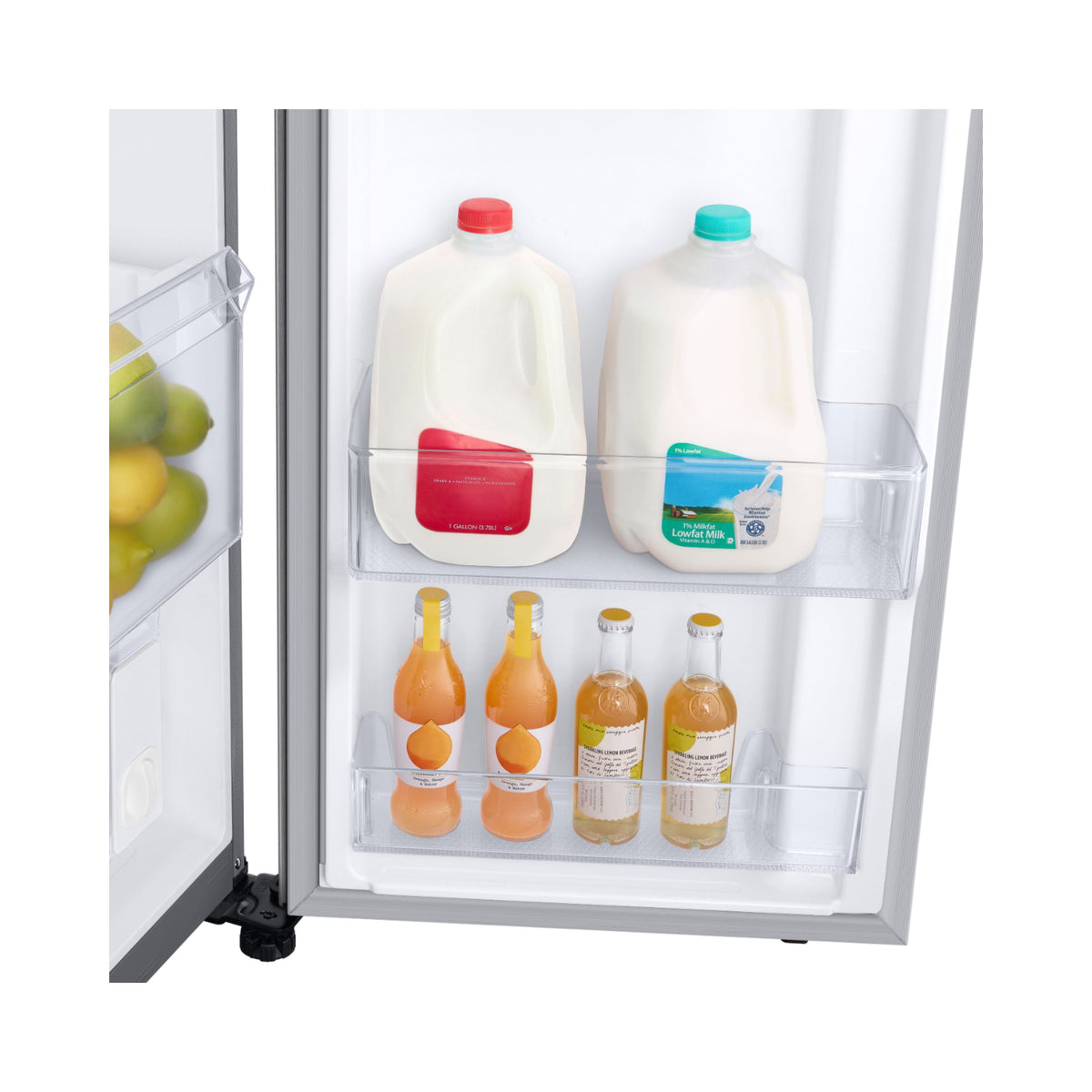 SAMSUNG RS23A500ASR/AA 23 cu. ft. Smart Counter Depth Side-by-Side Refrigerator