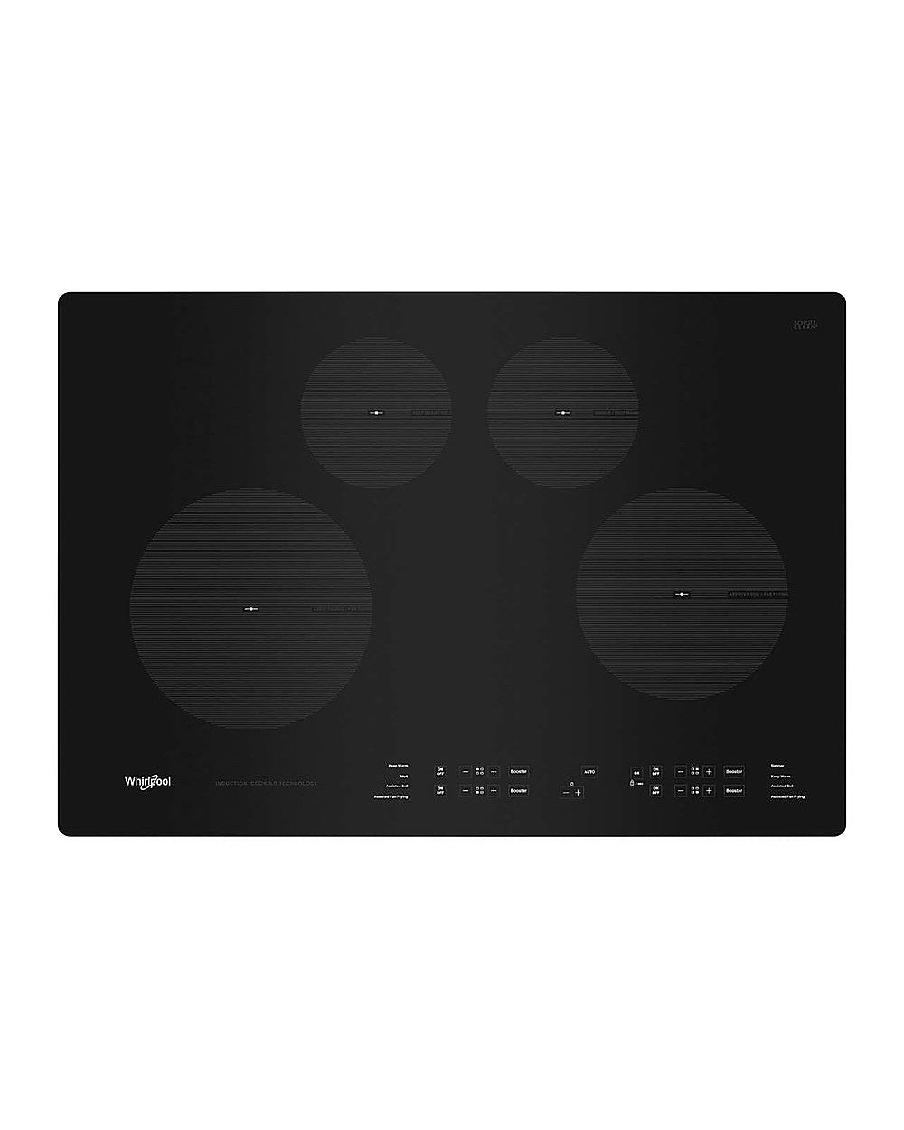 WHIRLPOOL WCI55US0JB 30-Inch Induction Cooktop