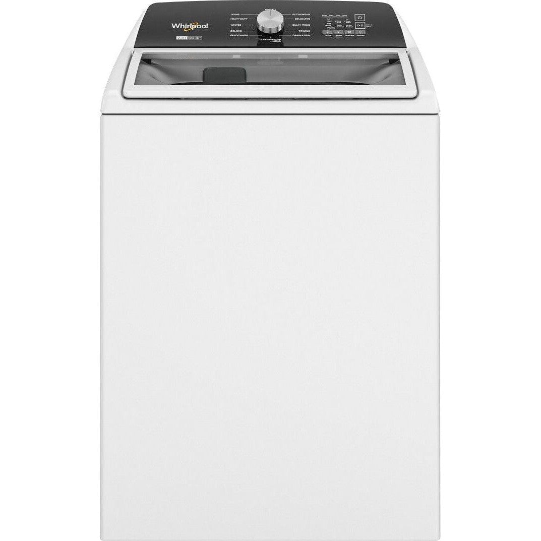 WHIRLPOOL WTW5057LW 4.7–4.8 Cu. Ft. Top Load Washer with 2 in 1 Removable Agitator