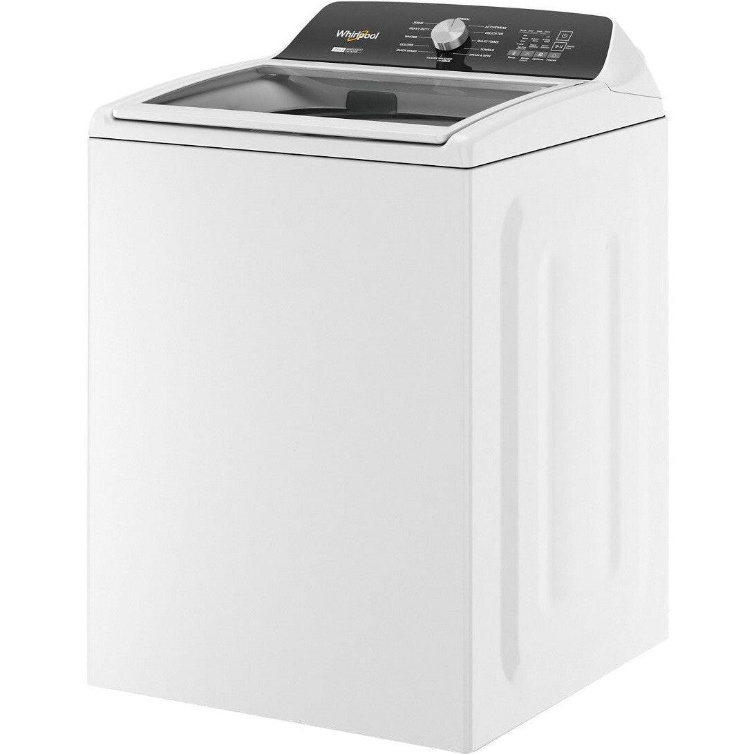 WHIRLPOOL WTW5057LW 4.7–4.8 Cu. Ft. Top Load Washer with 2 in 1 Removable Agitator