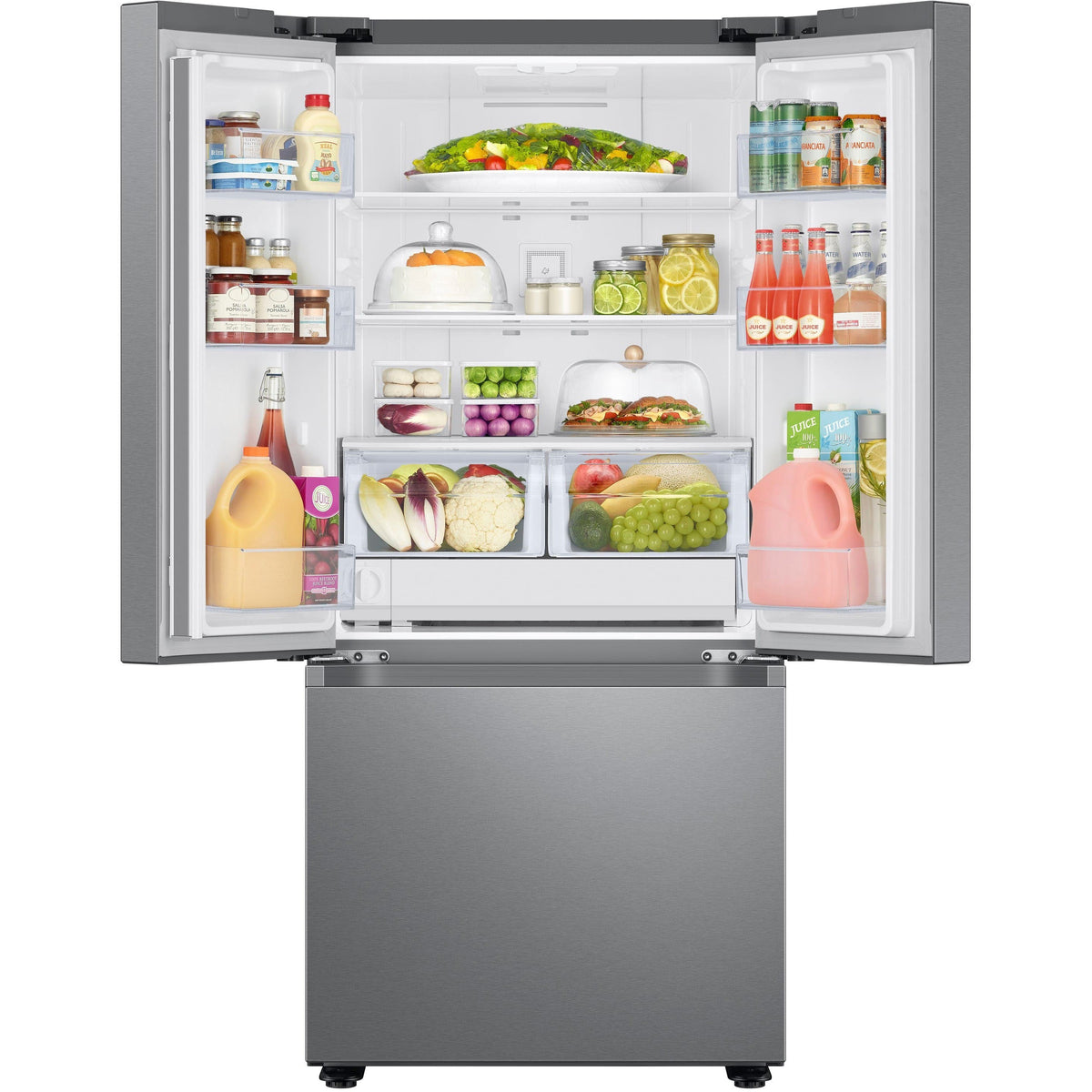 SAMSUNG RF22A4121SR/AA 22 cu. ft. Smart 3-Door French Door Refrigerator