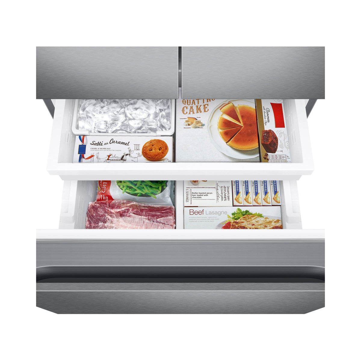 SAMSUNG RF22A4121SR/AA 22 cu. ft. Smart 3-Door French Door Refrigerator