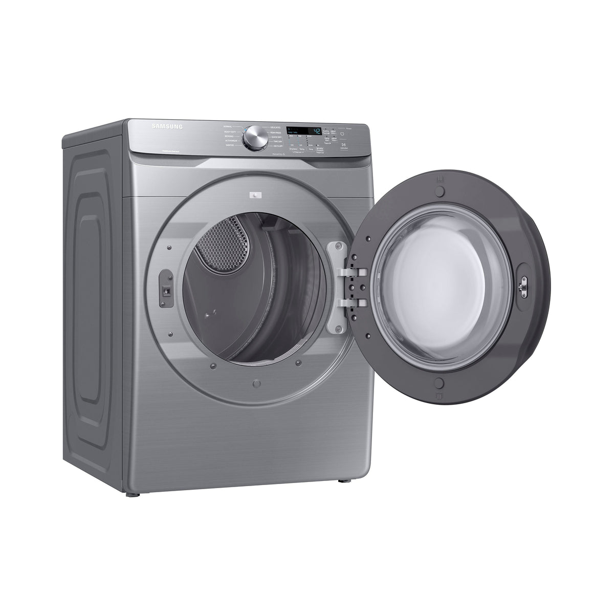 SAMSUNG DVE45R6100P/A3 7.5 Cu. Ft. Stackable Electric Dryer - Platinum