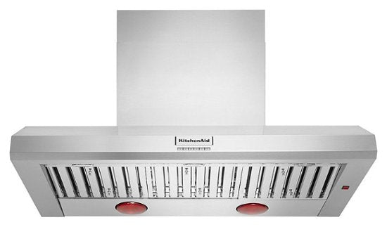 KITCHENAID 48&quot; KVWC958KSS Commercial-Style Wall-Mount Canopy Range Hood