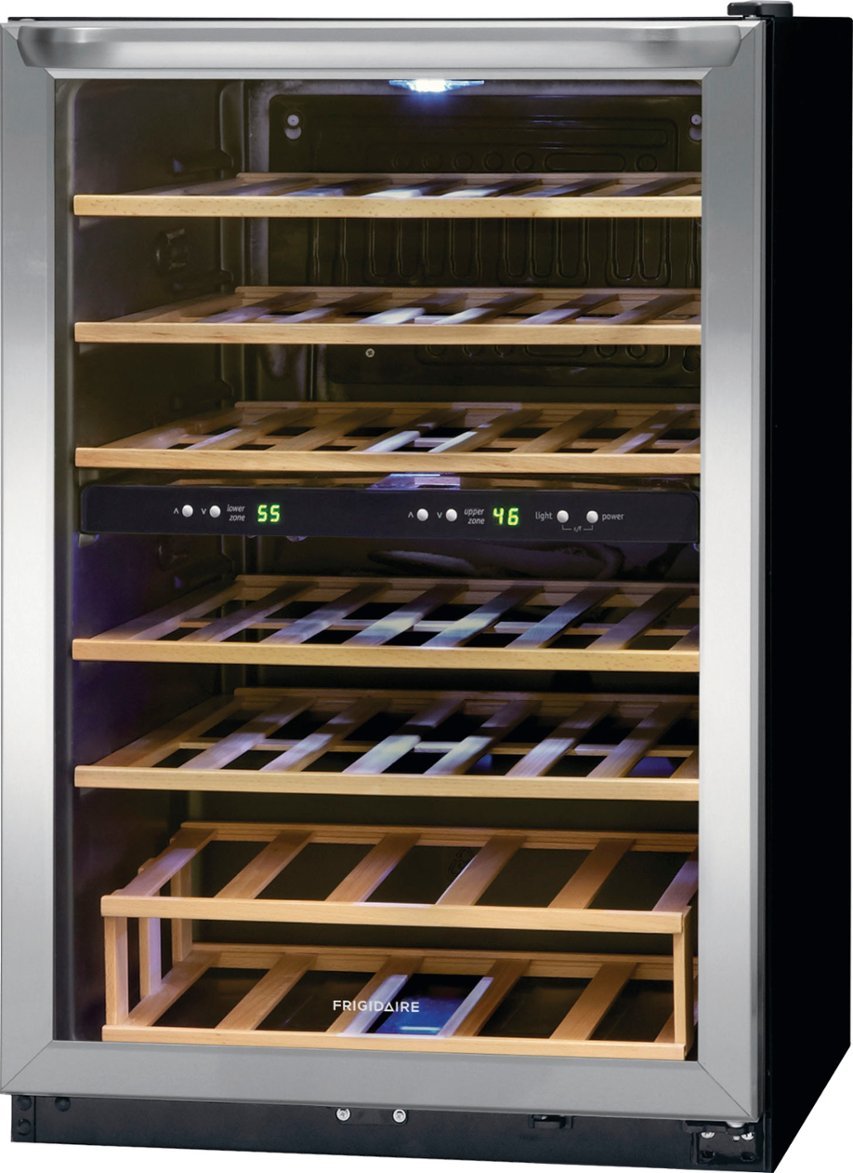 FRIGIDAIRE FRWW4543AS 45 Bottle Two-Zone Wine Cooler