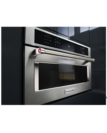 KITCHENAID KMBP100ESS 30&quot; Built In Microwave Oven with Convection Cooking