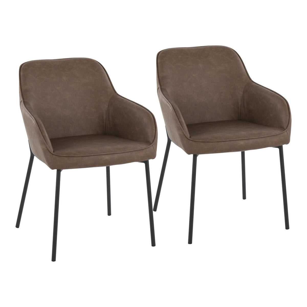 LUMISOURCE DANIELLA DINING CHAIR - SET OF 2