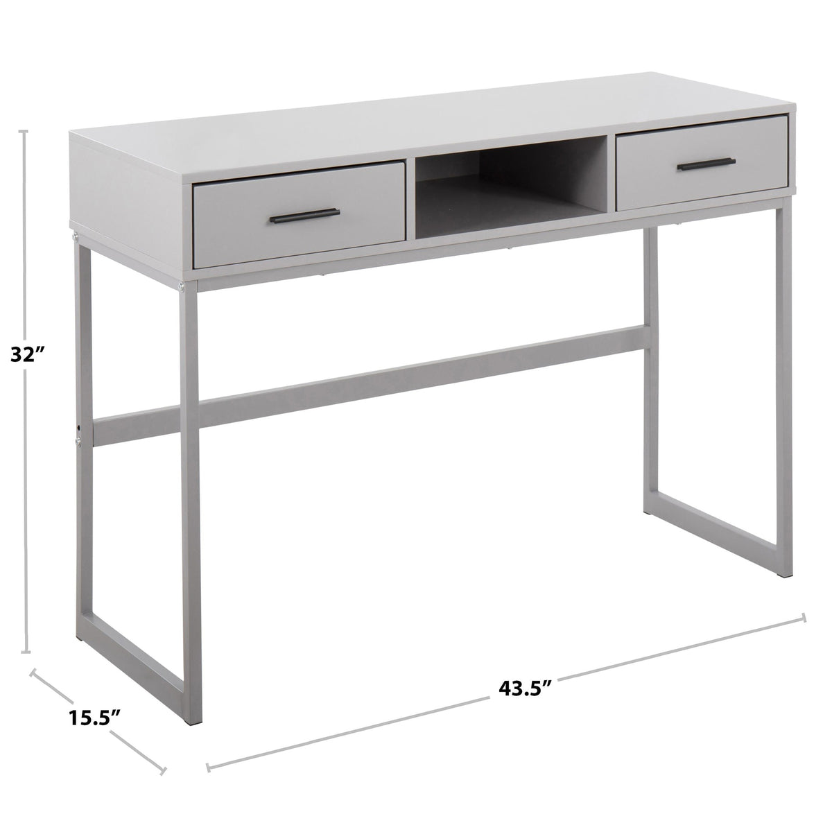 LUMISOURCE FRANKLIN CONSOLE TABLE