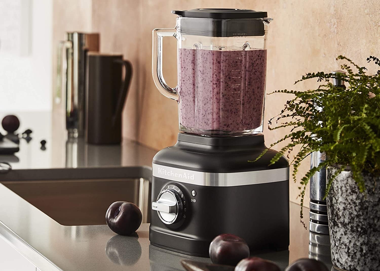 KITCHENAID KSB4027BM Variable Speed Blender ED Supply
