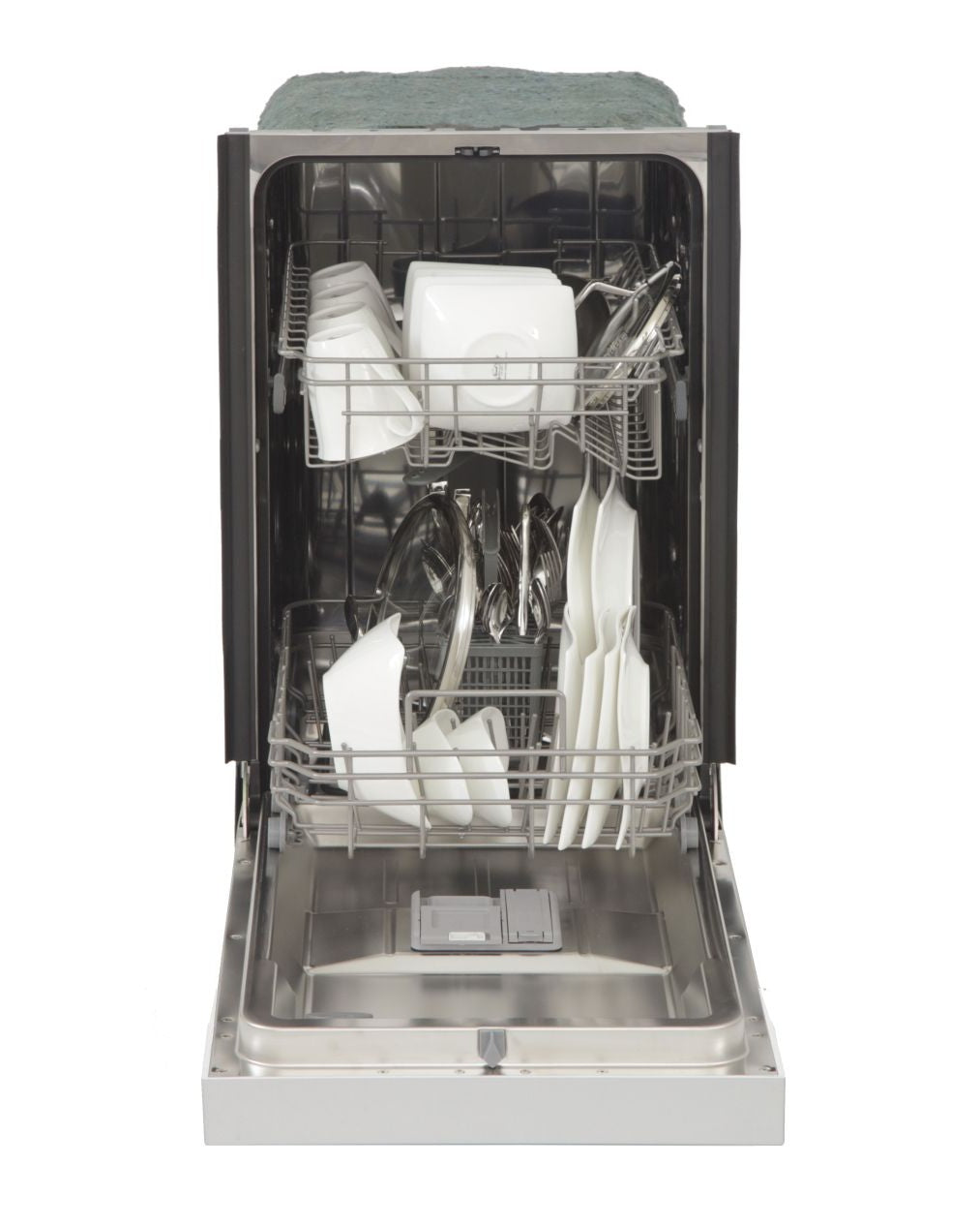 KUCHT K7740D 18″ Front Control Dishwasher in Stainless Steel