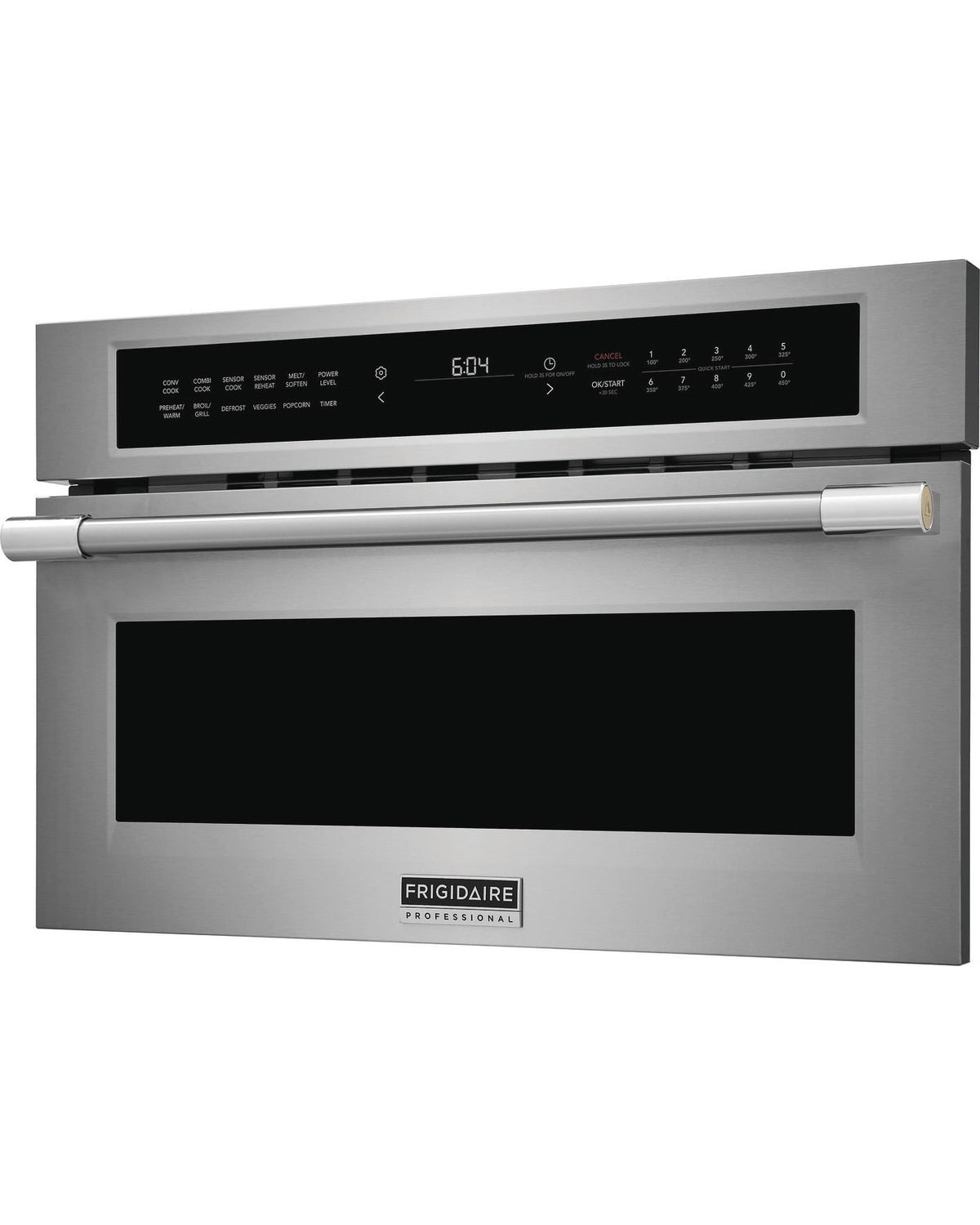 FRIGIDAIRE PMBD3080AF Professional 30&#39;&#39; Built-In Convection Microwave Oven with Drop-Down Door