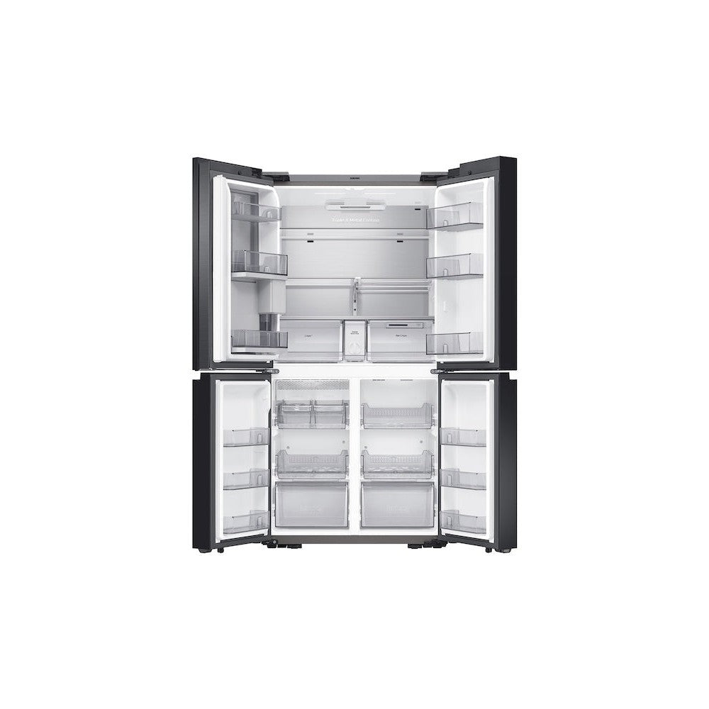 SAMSUNG RF23A967535/AA 23 cu. ft. Smart Counter Depth BESPOKE 4-Door Flex™ Refrigerator in White Glass