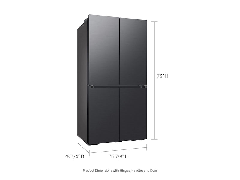 SAMSUNG RF23A9675MT/AA Bespoke 23 cu. ft. 4-Door Flex French Door Counter Depth Refrigerator