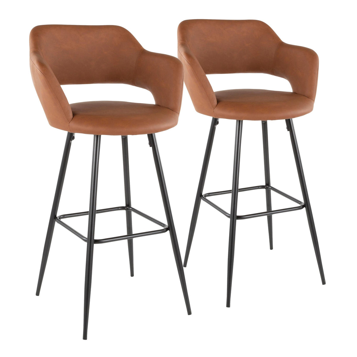 LUMISOURCE MARGARITE BARSTOOL - SET OF 2