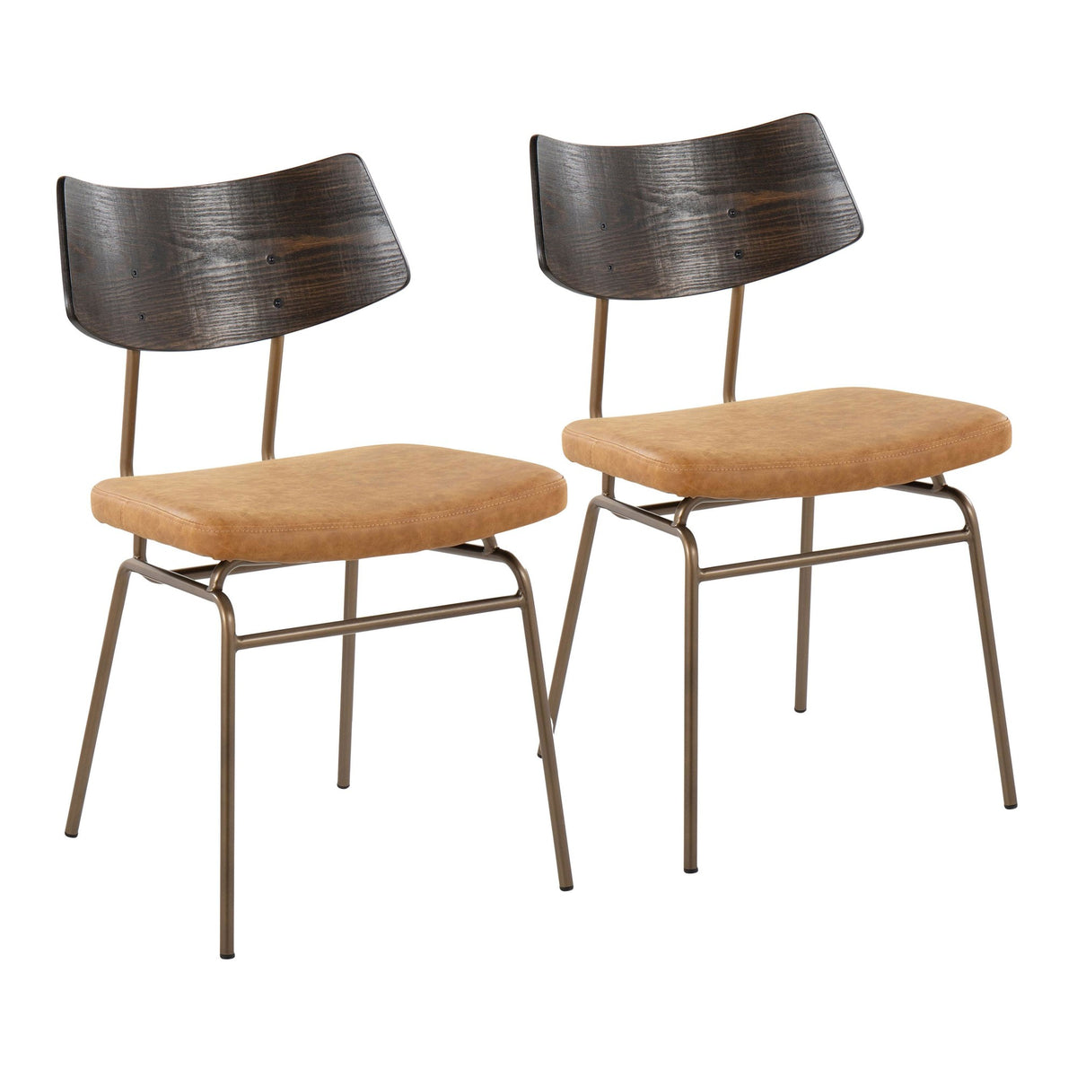 LUMISOURCE WALKER CHAIR - SET OF 2