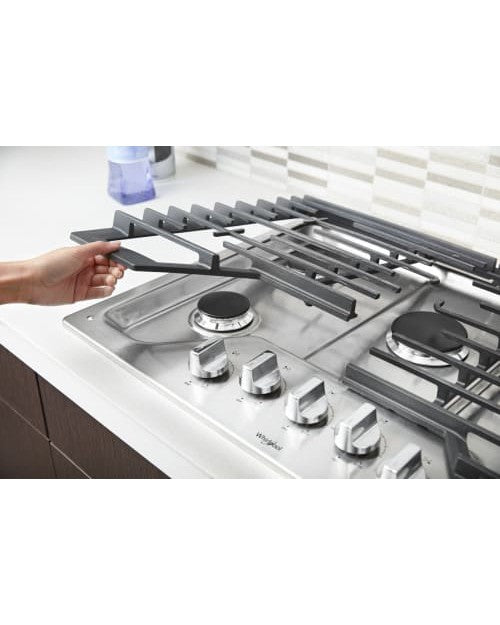 WHIRLPOOL WCG77US0HS 30-inch Gas Cooktop